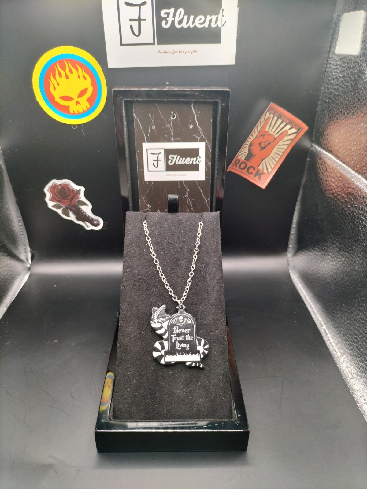 Beetlejuice Necklace