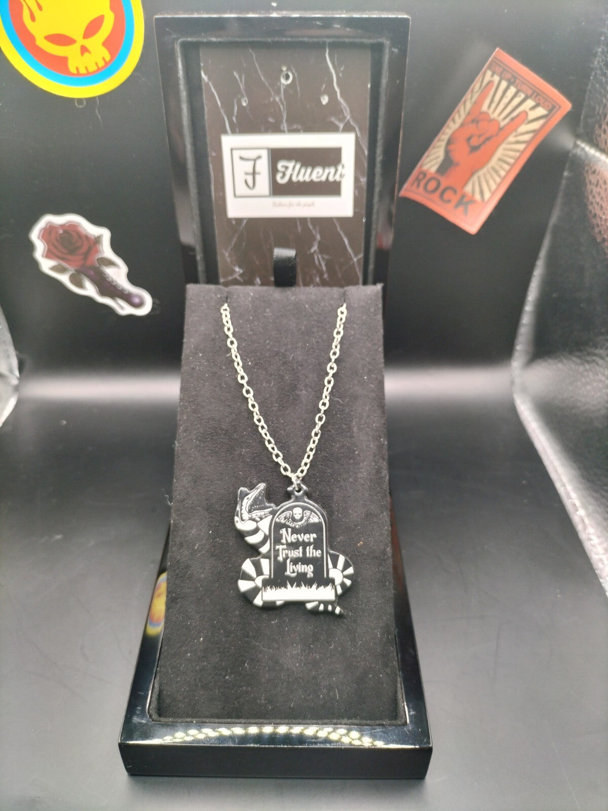 Beetlejuice Necklace