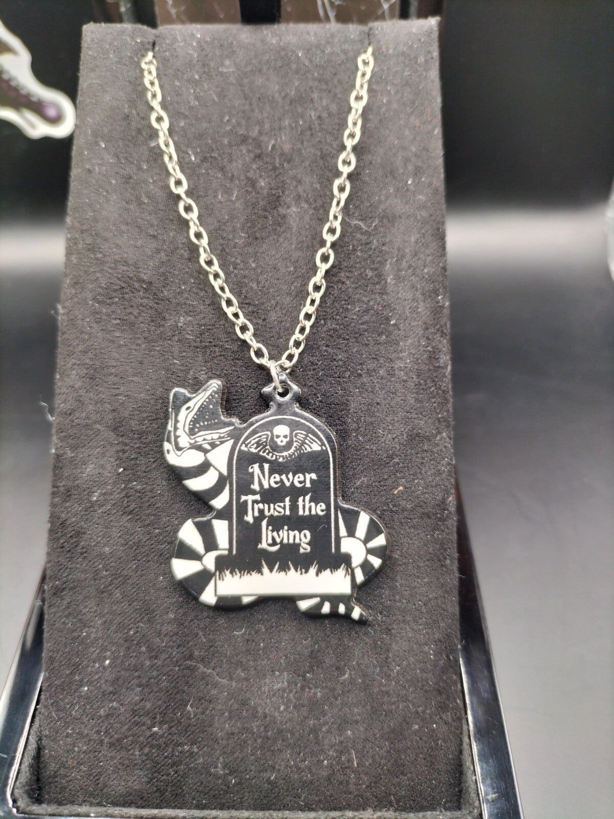 Beetlejuice Necklace