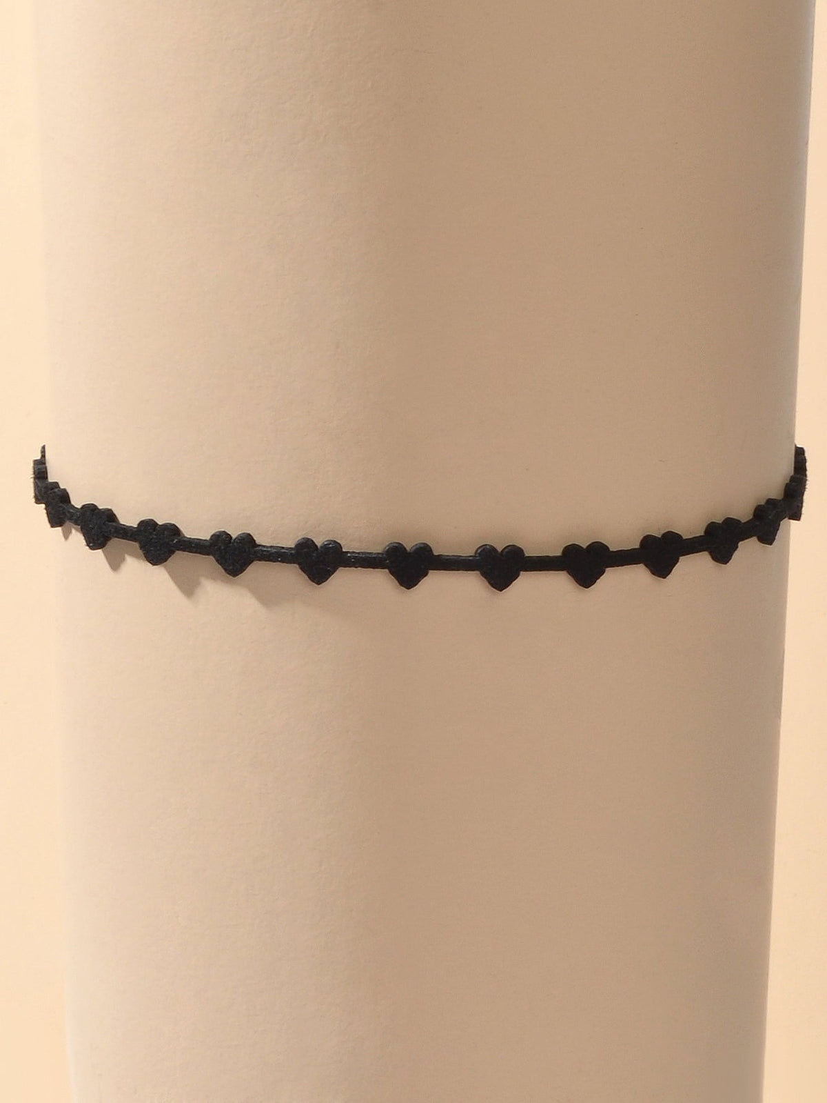 Black Heart Choker Tattoos Necklace Gothic Grunge Collar Retro Punk Jewellery