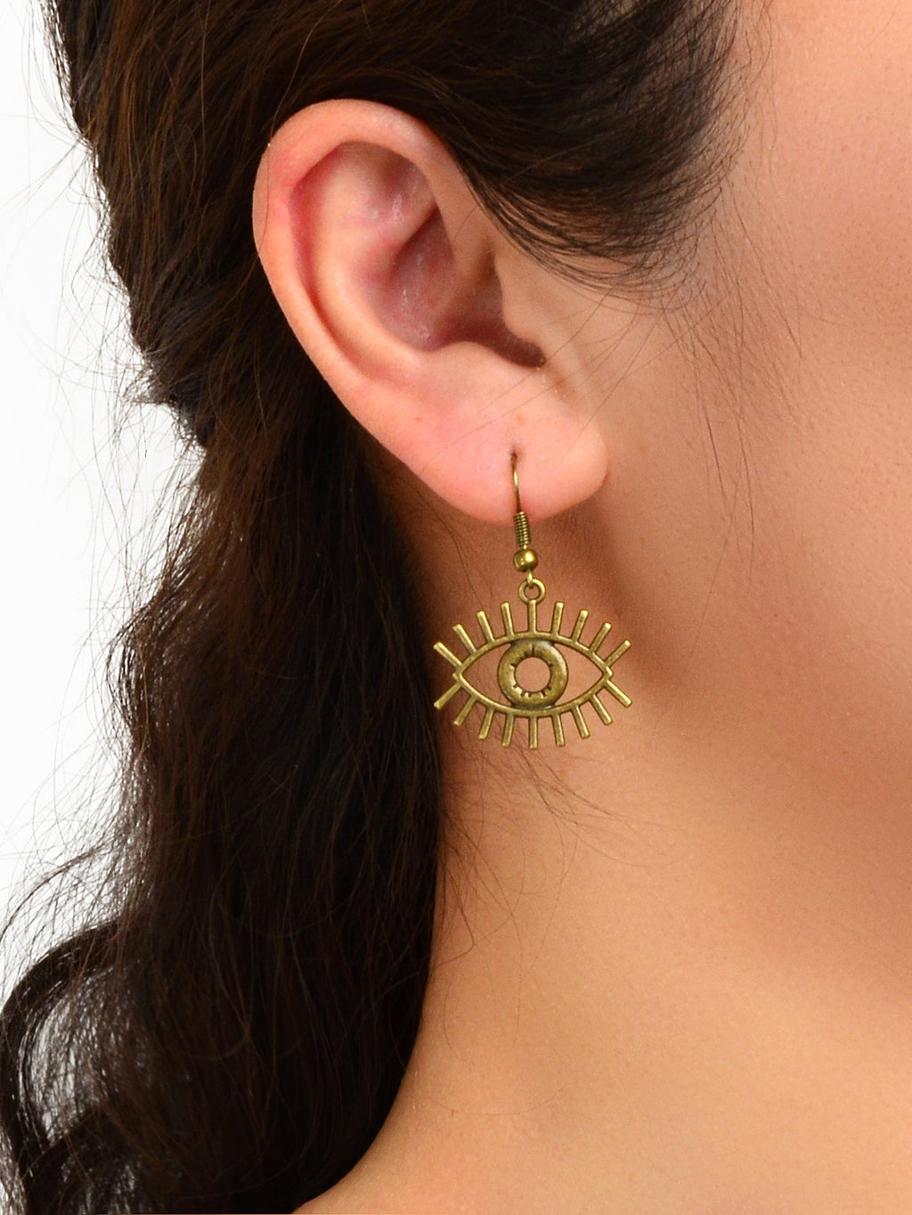 Eye Earrings Girls Dangle Boho Cute Hooks Art Drop Jewellery