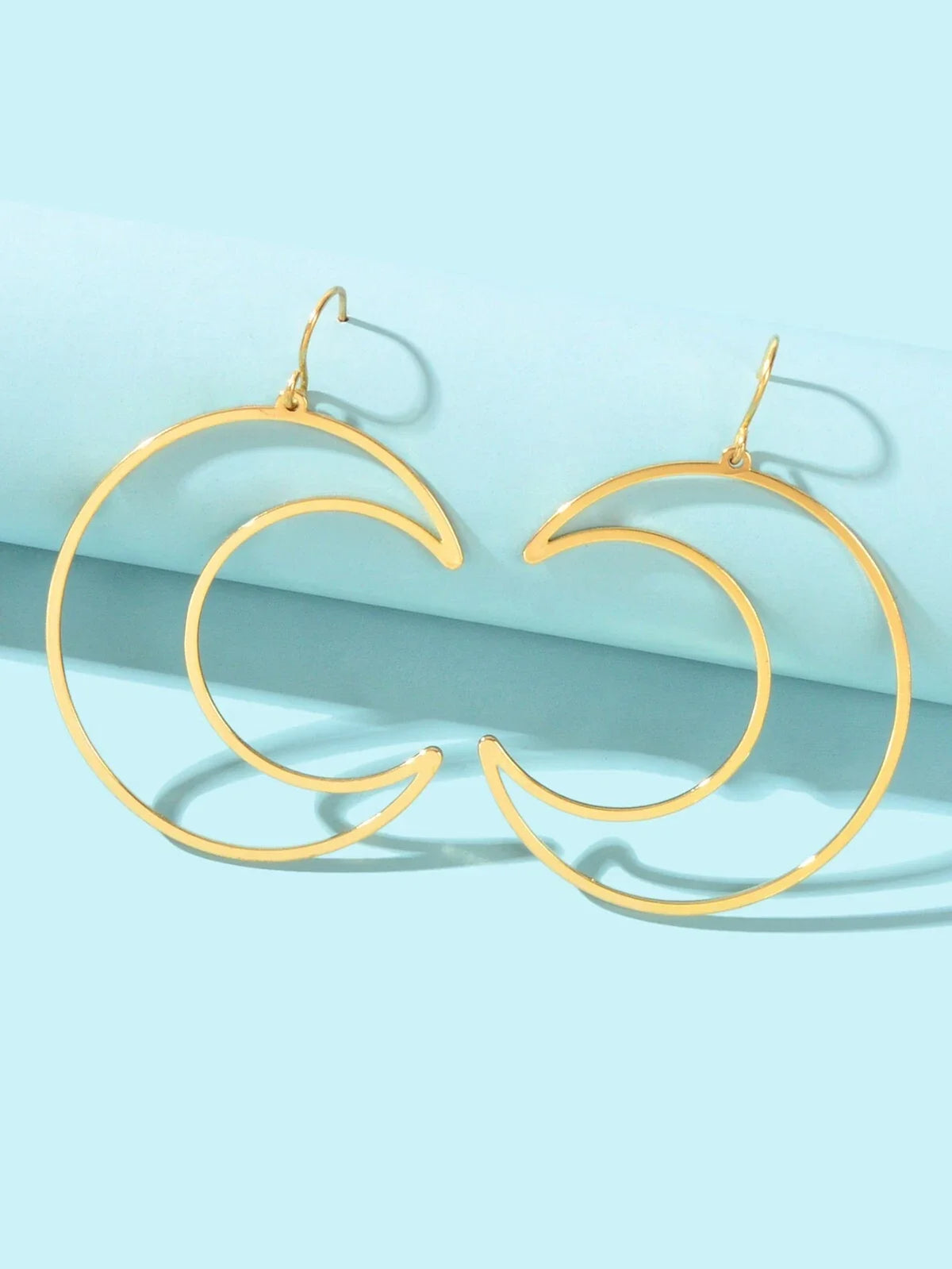 AU Stock Gorgeous Moon Charm Drop Dangle Earrings Women Stunning Party Jewellery