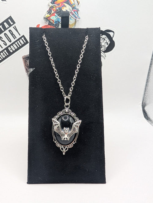 Bat Goth Style Necklace-1