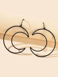 AU Stock Gorgeous Moon Charm Drop Dangle Earrings Women Stunning Party Jewellery